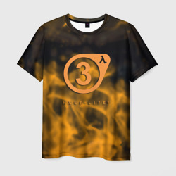 Half life orange flame valve – Мужская футболка 3D с принтом купить со скидкой в -26%