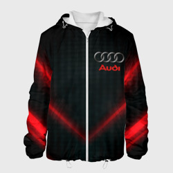 Мужская куртка 3D Audi stripes neon
