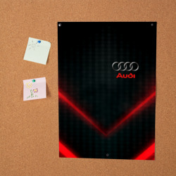 Постер Audi stripes neon - фото 2