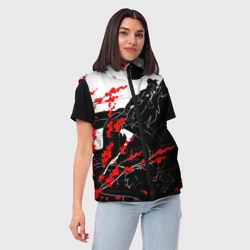 Женский жилет утепленный 3D Tokyo Dragon - фото 2