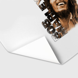 Бумага для упаковки 3D Музыкант Боб Марли арт - фото 2