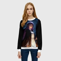 Женский свитшот 3D Ферн - темной ночью - фото 2