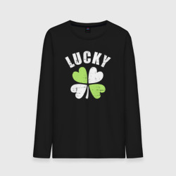 Мужской лонгслив хлопок Lucky day