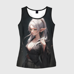 Женская майка 3D Фрирен в кимоно - Sou sou no frieren
