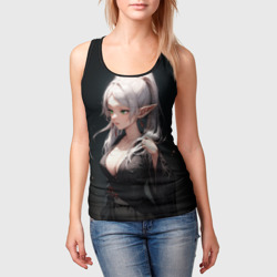 Женская майка 3D Фрирен в кимоно - Sou sou no frieren - фото 2