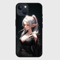 Чехол для iPhone 14 Фрирен в кимоно - Sou sou no frieren