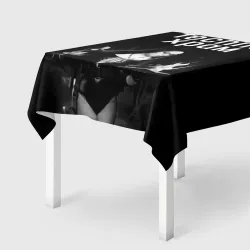 Скатерть 3D Techno храм монашка колдунья 
