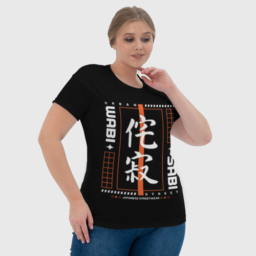 Женская футболка 3D с принтом Japanese streetwear, фото #4