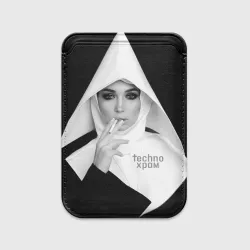 Картхолдер Magsafe магнитный Techno храм роковая монашка 