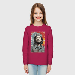 Детский лонгслив хлопок Портрет Че Гевара - фото 2