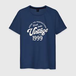 1999 год - выдержанный до совершенства – Мужская футболка хлопок с принтом купить со скидкой в -20%