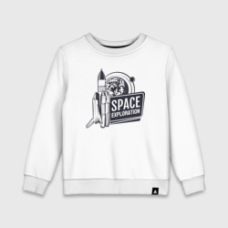 Исследование космоса – Детский свитшот хлопок с принтом купить со скидкой в -13%