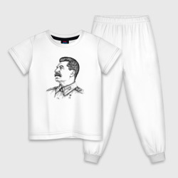 Детская пижама хлопок Профиль Сталина