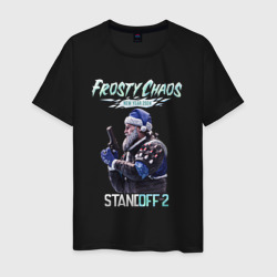 Standoff 2 - Frosty Chaos – Мужская футболка хлопок с принтом купить со скидкой в -20%