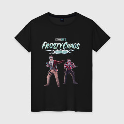 Женская футболка хлопок Frosty Chaos - Standoff 2