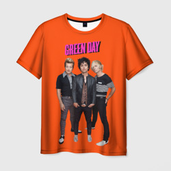 Мужская футболка 3D Green Day trio