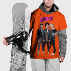 Накидка на куртку 3D Green Day trio