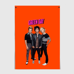 Постер Green Day trio