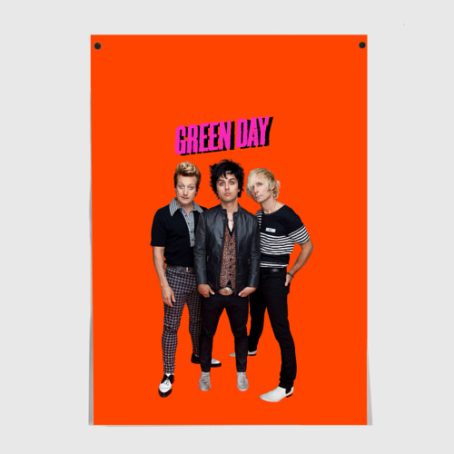 Постер Green Day trio