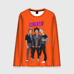 Мужской лонгслив 3D Green Day trio