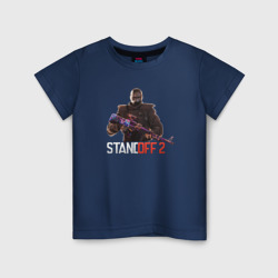 Standoff 2 - man with a gun – Детская футболка хлопок с принтом купить со скидкой в -20%