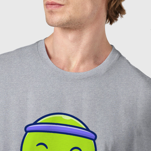 Мужская футболка хлопок с принтом Спортивная черепашка, фото #4