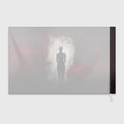 Флаг 3D Одинокая девушка в тени - фото 2