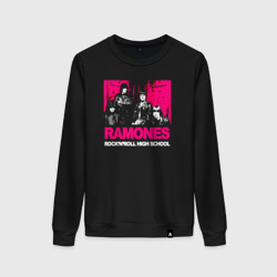 Женский свитшот хлопок Ramones rock'n'roll high school