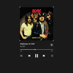 Мужской свитшот хлопок Highway to hell - AC DC - фото 3