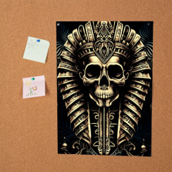 Постер Золотой череп Египетского фараона - фото 2