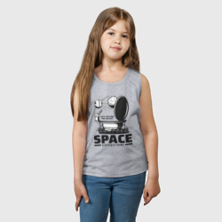Детская майка хлопок Космическая экспедиция лунохода - фото 2