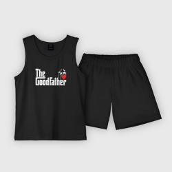 Детская пижама с шортами хлопок The godfather love