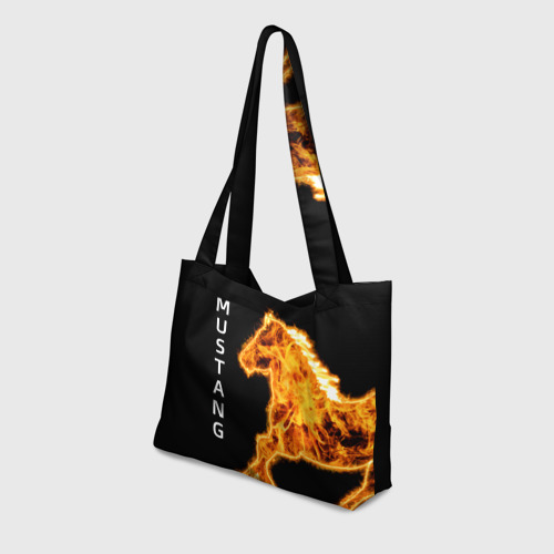 Пляжная сумка 3D Mustang fire - фото 3