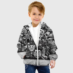 Детская куртка 3D Стена с граффити  - фото 2