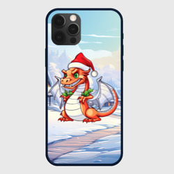 Дракон рождество 2024 – Чехол для iPhone 12 Pro с принтом купить