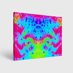 Холст прямоугольный Tie-Dye abstraction