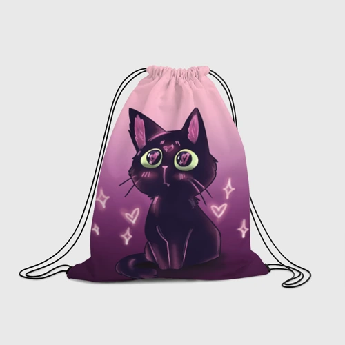 Рюкзак-мешок 3D Sad-lovly  cat