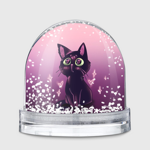 Игрушка Снежный шар Sad-lovly  cat