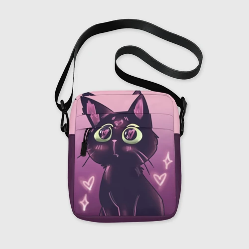 Сумка через плечо 3D Sad-lovly  cat