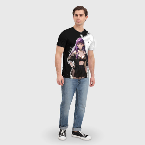 Мужская футболка 3D Ферн Фрирен в бра, цвет 3D печать - фото 5
