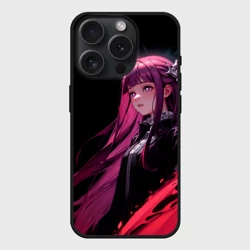 Чехол силиконовый для Apple iPhone 15 Pro Мax матовый Ферн - sou sou no frieren