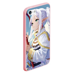 Чехол для iPhone 5/5S матовый Sousou no Frieren stand - фото 2