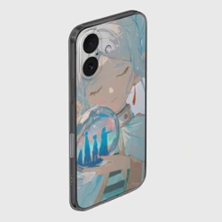 Чехол для iPhone 16 силиконовый с защитой камеры Sousou no Frieren - фото 2