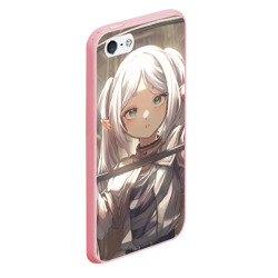 Чехол для iPhone 5/5S матовый Sousou no Frieren books - фото 2