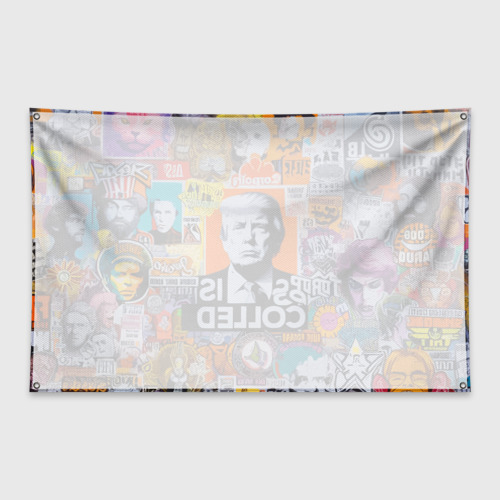 Флаг-баннер Donald Trump - american сollage - фото 2