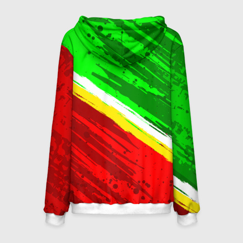 Мужская толстовка 3D Флаг Зеленограадского АО, цвет белый - фото 2
