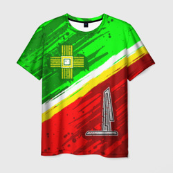 Мужская футболка 3D Флаг Зеленограадского АО
