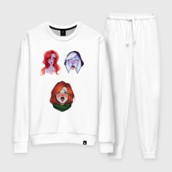 Женский костюм хлопок Dota 2 Ahegao