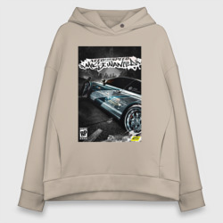 Женское худи Oversize хлопок Most wanted - BMW