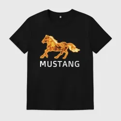 Мужская футболка хлопок Mustang firely art